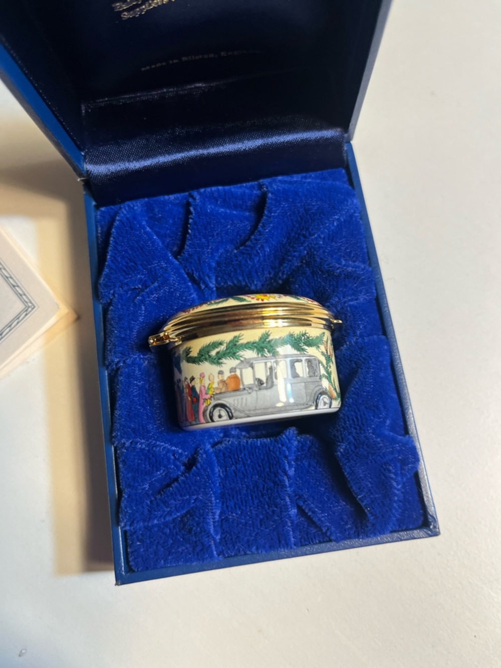 Halcyon Days Enamels “The Perfect Christmas Gift” 1997 - Picture 6 of 9